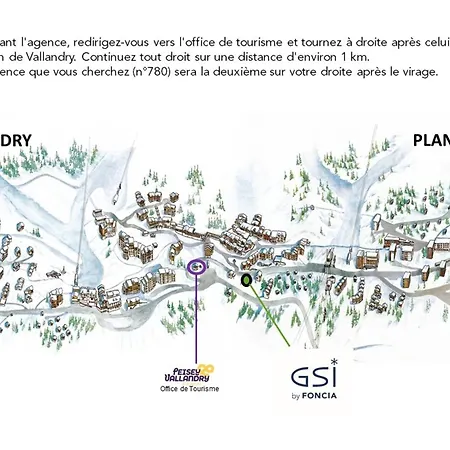 3 Pieces Pour 6 Pers Avec Balcon A Vallandry - Animaux Admis - Fr-1-757-108 * Landry